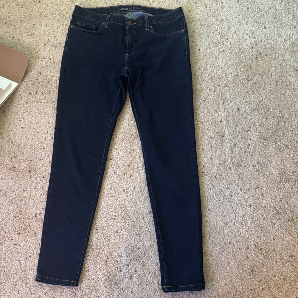 Michael Kors Dark Blue Skinny Jeans